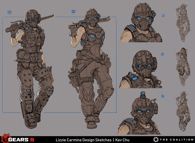 Illustration for article titled The Art Of Gears 5